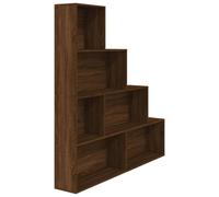 Vidaxl Book Cabinet Brown Oak 155X24X160 Cm