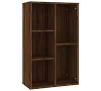 (brown oak) vidaXL Book Cabinet/Sideboard Home Bookshelf Stand Highboard Engineered Wood