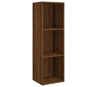(brown oak) vidaXL Book Cabinet/TV Cabinet Engineered Wood Highboard Cupboard Bookshelf