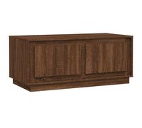 vidaXL Coffee Table Brown Oak 102x50x44 cm Engineered Wood