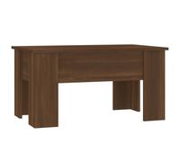 (brown oak) vidaXL Coffee Table Engineered Wood Couch Tea Accent End Table Multi Colours