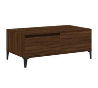 Vidaxl Coffee Table Brown Oak 90X50X36.5 Cm Engineered Wood