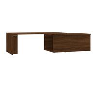 (Brown oak) vidaXL Coffee Table Engineered Wood Lounge End Couch Table Desk Multi Colours