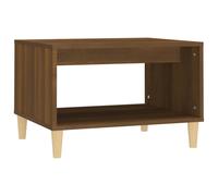 vidaXL Coffee Table Brown Oak 60x50x40 cm Engineered Wood