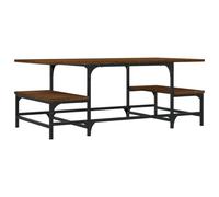 (brown oak) vidaXL Coffee Table Living Room Tea Side Table Sofa Table Engineered Wood