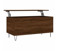 Coffee Table Brown Oak 90x44.5x45 cm Engineered Wood