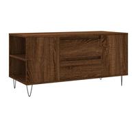 (brown oak) vidaXL Coffee Table Side Table End Accent Telephone Sofa Table Engineered Wood