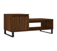 vidaXL Coffee Table Brown Oak 100x50x45 cm Engineered Wood NEW