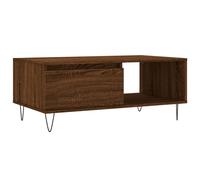 (brown oak) vidaXL Coffee Table Side Table End Accent Telephone Sofa Table Engineered Wood
