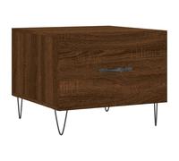 (brown oak) vidaXL Coffee Table Side Table Sofa Couch Tea Table White Engineered Wood