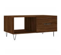 vidaXL Coffee Table Brown Oak 90x50x40 cm Engineered Wood