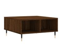 (brown oak) vidaXL Coffee Table Tea Side Table Sofa Table High Gloss White Engineered Wood