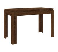 (brown oak) vidaXL Dining Table Engineered Wood Kitchen Dining Room Table Multi Colours