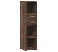 vidaXL Highboard Brown Oak 30x42.5x124 cm Engineered Wood