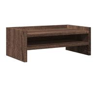 (brown oak) vidaXL Monitor Stand Desk Riser Computer Stand Display Stand Engineered Wood