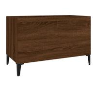 (brown oak) vidaXL Record Cabinet Office Vinyl Storage Cabinet Sideboard Engineered Wood