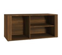vidaXL Shoe Cabinet – Brown Oak 100x35x45 cm – Engineered Wood