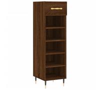 (brown oak) vidaXL Shoe Cabinet Shoe Cupboard Shoe Storage Rack Organiser Engineered Wood