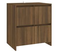(brown oak) vidaXL Sideboard Chipboard Bedroom Storage Book Console Cabinet Multi Colours