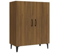 (brown oak) vidaXL Sideboard Console Cabinet Cupboard Storage Organiser Engineered Wood
