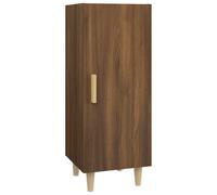 (Brown oak) vidaXL Sideboard Engineered Wood Side Cabinet Home Organiser Multi Colours