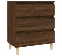 (brown oak) vidaXL Sideboard Engineered Wood Storage Cabinet Home Organiser Multi Colours