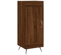 (brown oak) vidaXL Sideboard Storage Cabinet Side Cabinet Cupboard White Engineered Wood