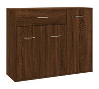(brown oak) vidaXL Sideboard Storage Drawer Side Cabinet Engineered Wood Multi Colours