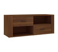 (Brown oak) vidaXL TV Cabinet Engineered Wood Media HiFi Cabinet TV Console Multi Colours