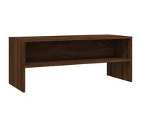 Vidaxl Tv Cabinet Brown Oak 100X40X40 Cm Engineered Wood