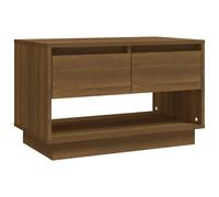 vidaXL TV Cabinet Brown Oak 70x41x44 cm Engineered Wood