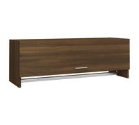 Wardrobe Engineered Wood Cabinet Hanger Clothes Organiser Multi Colours vidaXL