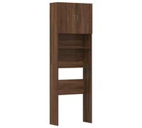 (brown oak) vidaXL Washing Machine Cabinet Old Wood 64x24x190 cm Engineered Wood