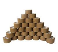 Brown Packaging Packing Tape for Parcels and Boxes 48mm x 66m, 6 Rolls