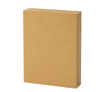 Brown Paper A4 Kraft Card 220gsm Thick Craft Paper for Card Making, Scrapbooking, Wrapping DIY Projects & School Activities Pack of 50 Sheets