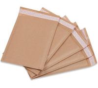 Brown Paper Bubble Mailer 100 Pack Self Seal Adhesive (Brown 120X165mm)