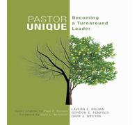 Brown Pastor Unique: Becoming a Turnaround Leader Paperback Book Brown Multicolor