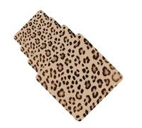 Brown Pattern Leopard Car Air Freshener Cards for Women Men 4 Pack Cute Car Accessories Long Lasting Scent Car Diffuser Hanging Auto Aromatherapy Tablets Car Fresheners Gifts