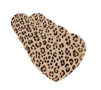 Brown Pattern Leopard Car Air Freshener Cards for Women Men 4 Pack Cute Car Accessories Long Lasting Scent Car Diffuser Hanging Auto Aromatherapy Tablets Car Fresheners Gifts