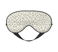 Brown Pattern Leopard Sleep Eye Mas Updated Design Light Blocking Night Eye Blinder Men Women Shift Work Travel