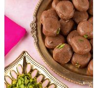 Brown Peda 2kg Indian Traditional Sweet Best Gift For All Occasions Raksha Bandhan,Marriage, Diwali, Holi, Ganesh Chaturthi Festival Treat For Family & Friends
