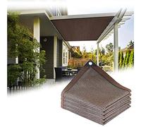 Brown Pergola Cover with Grommets 90% UV Protection Portable Outdoor Canopy for Patio & Garden 2x2m 2x4m 3x 3x6m 4x4m 4x5m 6x8m