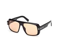 Brown Photochromatic Sunglasses Turner Model - unisex - Tom Ford - Sunglasses - Black - 58 MM - Accessories 58 MM