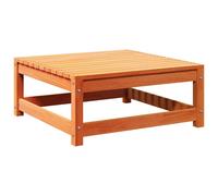 vidaXL Garden Footstool Wax Brown 70x70x30 cm Solid Wood Pine