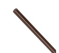 Brown Plastic Polyimide Bar Rod Abrasion Proof, PI SP1 Stick Round Shape Industrial Grade Parts 1 Piece(8mm)