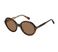Brown Plastic Womans Sunglass - female - Polaroid - Sunglasses - Brown - ONE SIZE - Accessories ONE SIZE