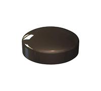 Brown Plastidome 2 Piece Plastic Screw Cover - 25 Pack