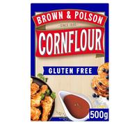 Brown & Polson Cornflour, Gluten-Free Thickener For Sauces, Soups & Baking, 500 g (Pack of 10)