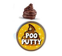 Brown Poo Slime Putty, 4 Pack, Turd Poop Prank, Fun Novelty, Magical and Squishy, Stress Relief Fiddle Toy, Great for Children with Autism, Special Needs, ASD, ADHD, SPD (Poo Putty, 4)
