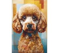 Brown Poodle Notebook: Lined Journal for Writing, Sketching, or Planning: A thoughtful and stylish gift for pet owners, animal lovers, children, friends, and anyone who adores poodles